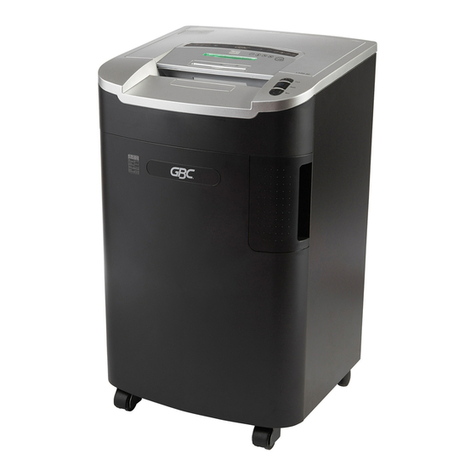 GBC ShredMaster GLS3230 instruction manual