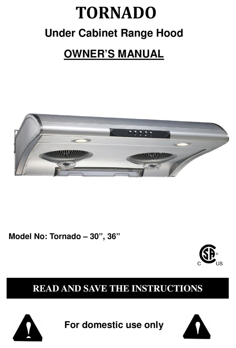 Empire Industries Tornado 30" series owner's manual