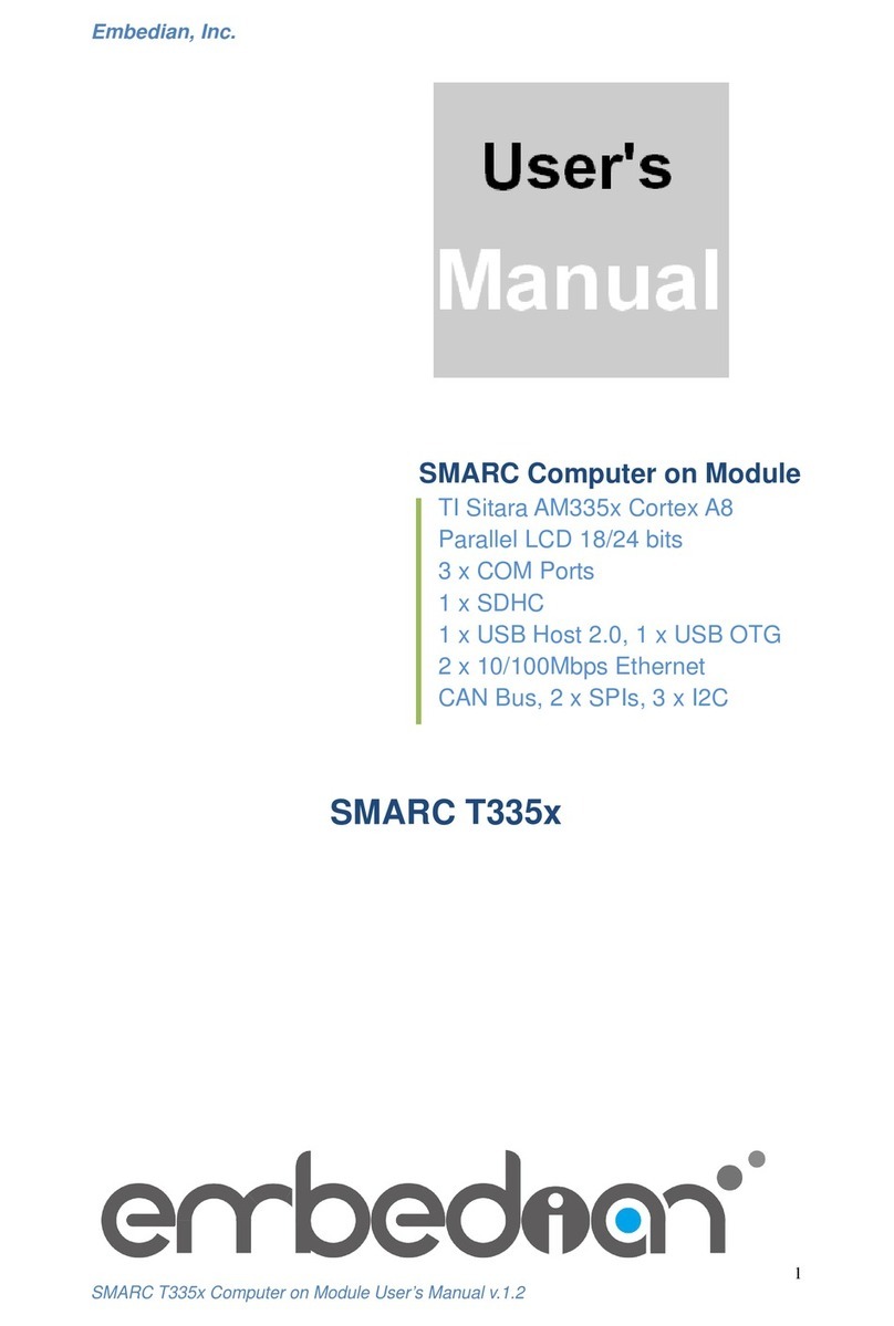 Embedian SMARC T335x user manual