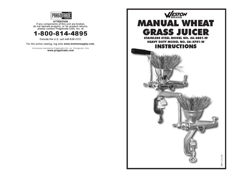 Weston 36-3801-W User manual