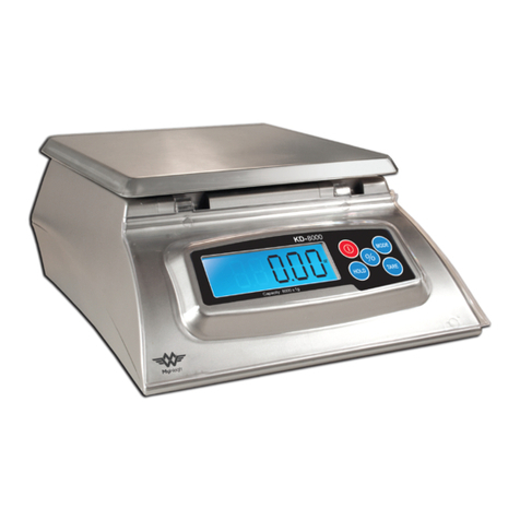 My Weigh KD-8000 User manual