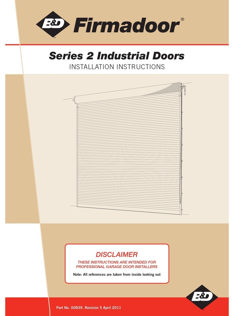 B&D Series 2 Firmadoor User manual