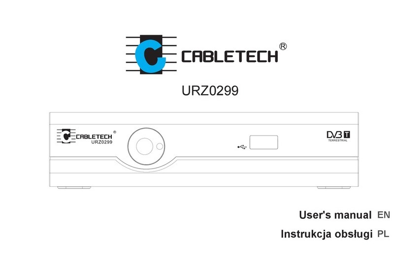 Cabletech URZ0299 user manual