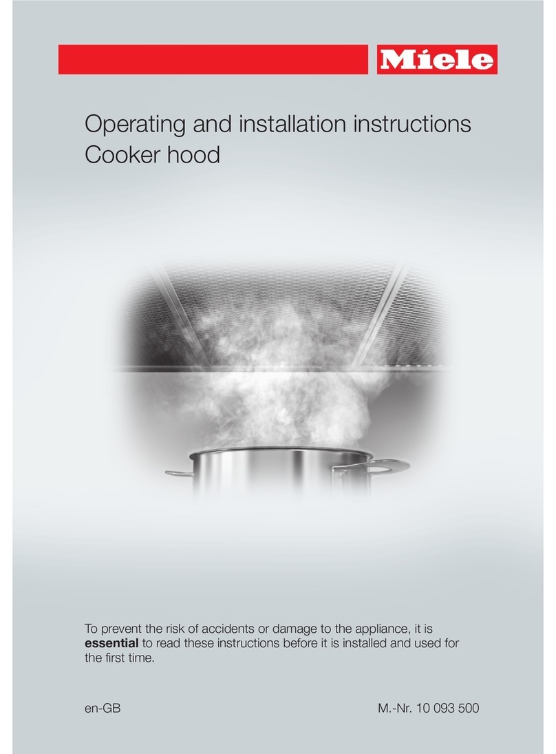 Miele DA 7006 D User manual