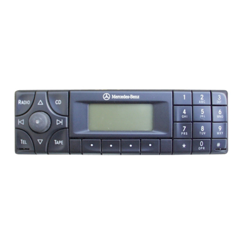 Becker Audio 30 USA 3309 User manual