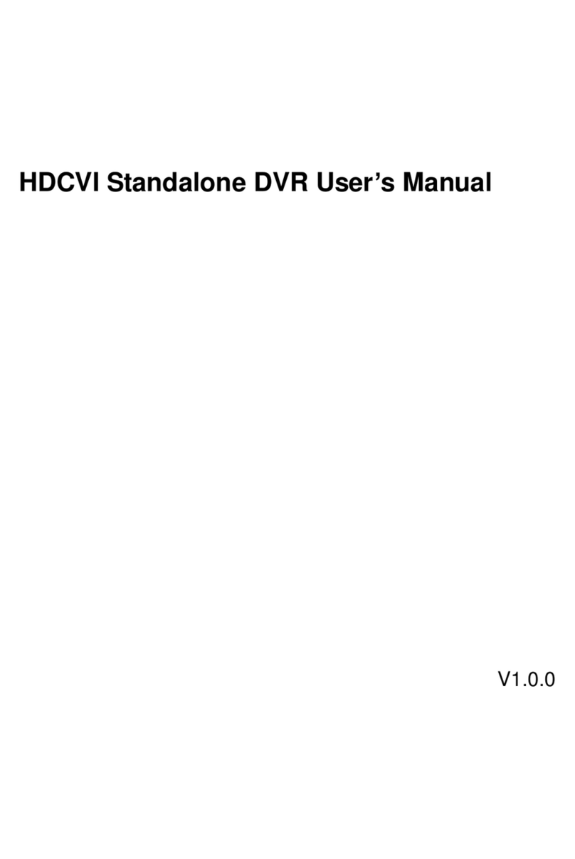 Vonnic DVR-CVI series User manual