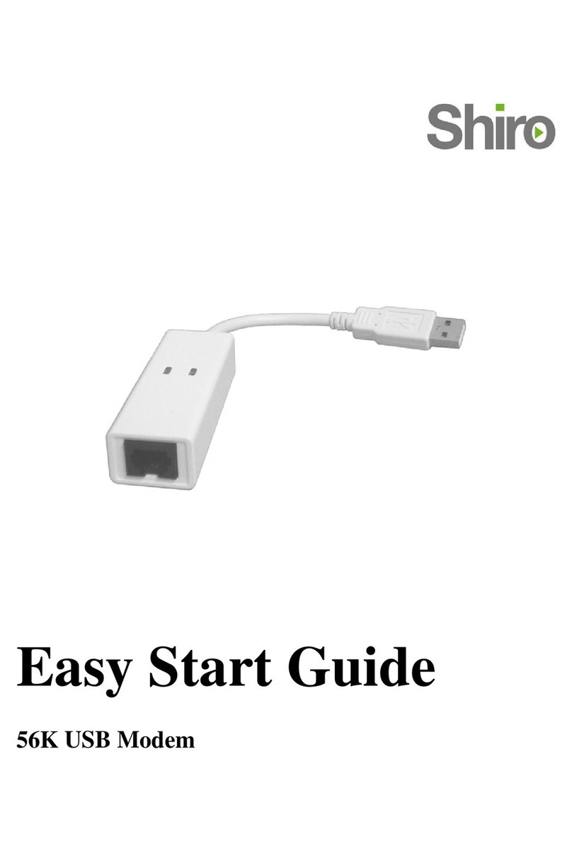 Shiro UM3100 Instructions for use