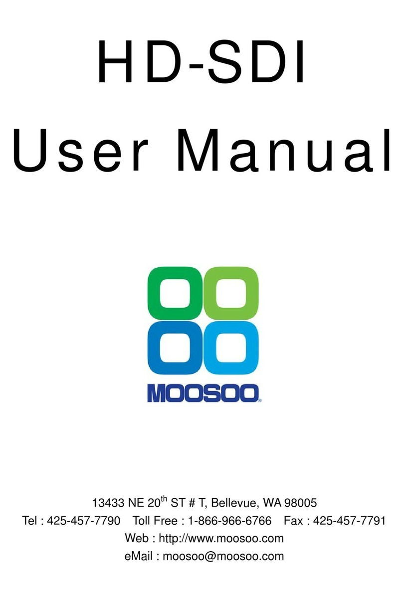 Moosoo ULTIMA series User manual