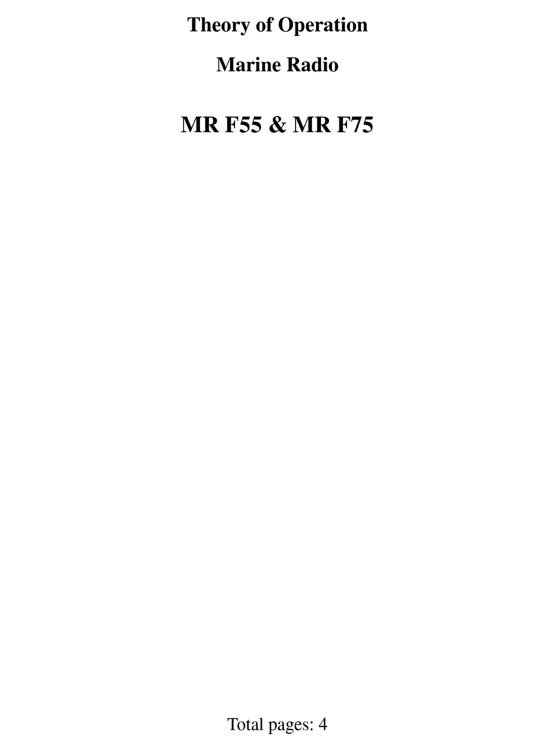 Cobra MRF55 User manual