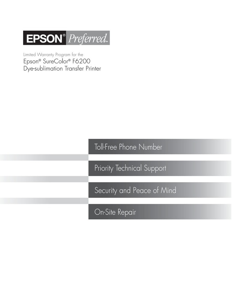Epson SureColor F6200 User manual