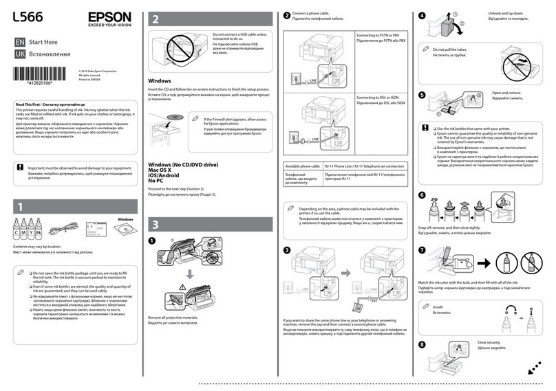 Epson L566 quick guide