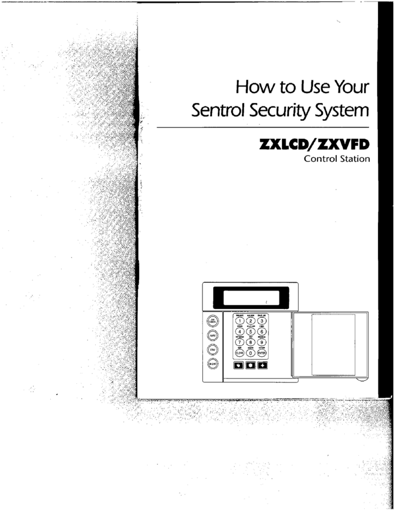 Sentrol ZXLCD user manual