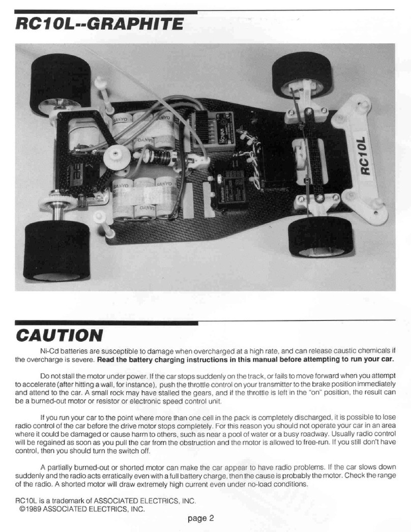 AE RC10L Graphite User manual