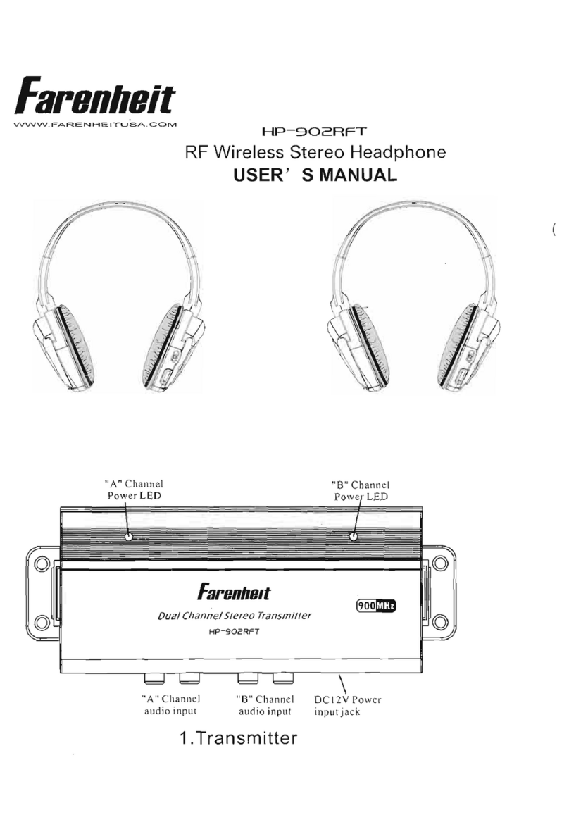 Farenheit HP-902RFT user manual