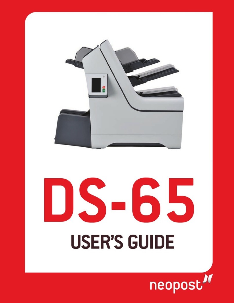 Neopost DS-65 User manual