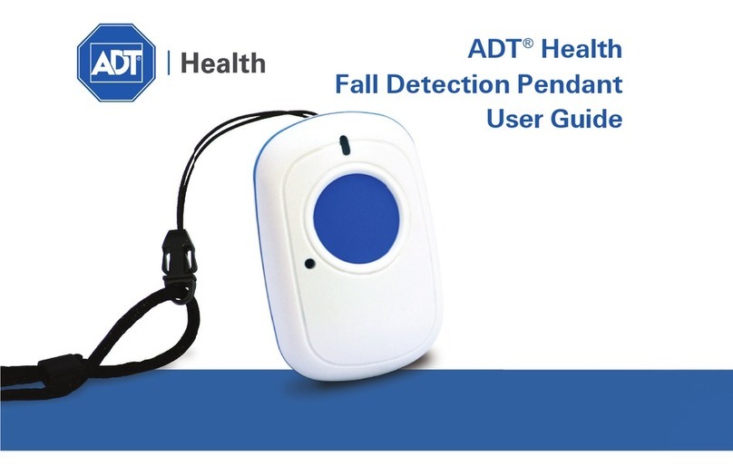 ADT Health Fall Detection Pendant user guide