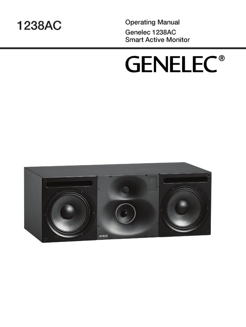 Genelec 1238AC User manual
