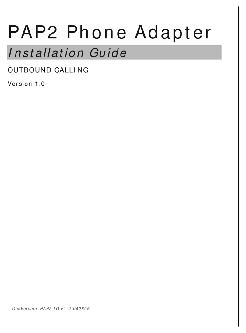 Linksys PAP2 User manual