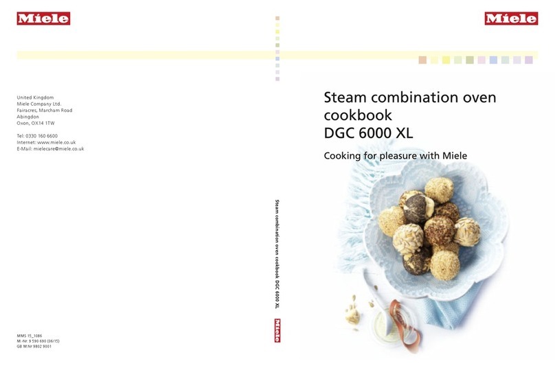 Miele DGC 6000 XL User manual Miele DGC 6000 XL User manual