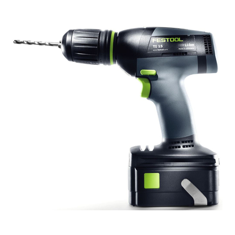 Festool TI 15 User manual