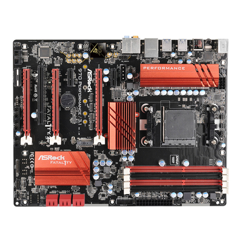 ASROCK Fatal1ty 970 Performance/3.1 Series User manual