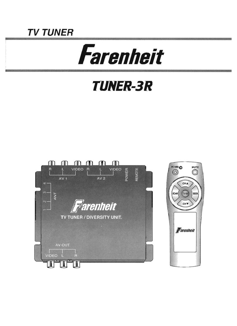 Farenheit Tuner-3R user guide