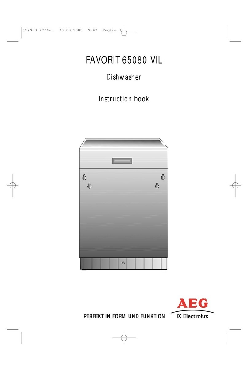 AEG FAVORIT 65080 VIL Instruction book
