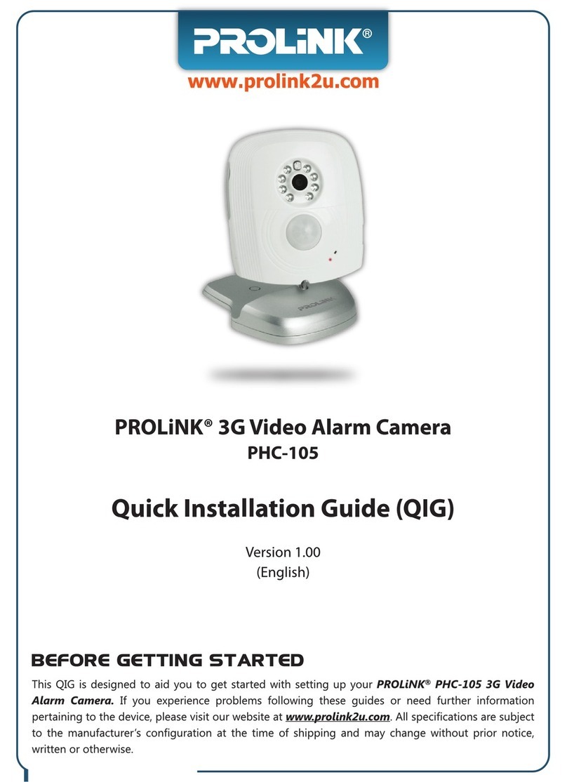 PROLiNK PHC-105 User manual