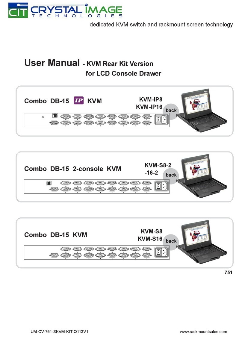 Crystal Image Technologies KVM-IP8 User manual