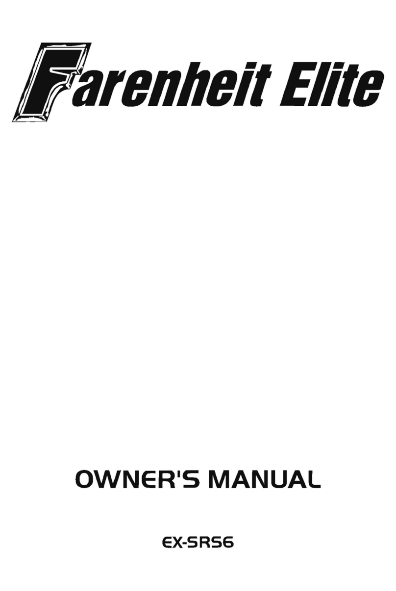 Farenheit EX-SRS6 owner's manual