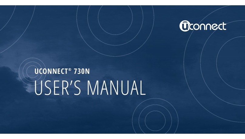 Uconnect 730N User manual Uconnect 730N User manual