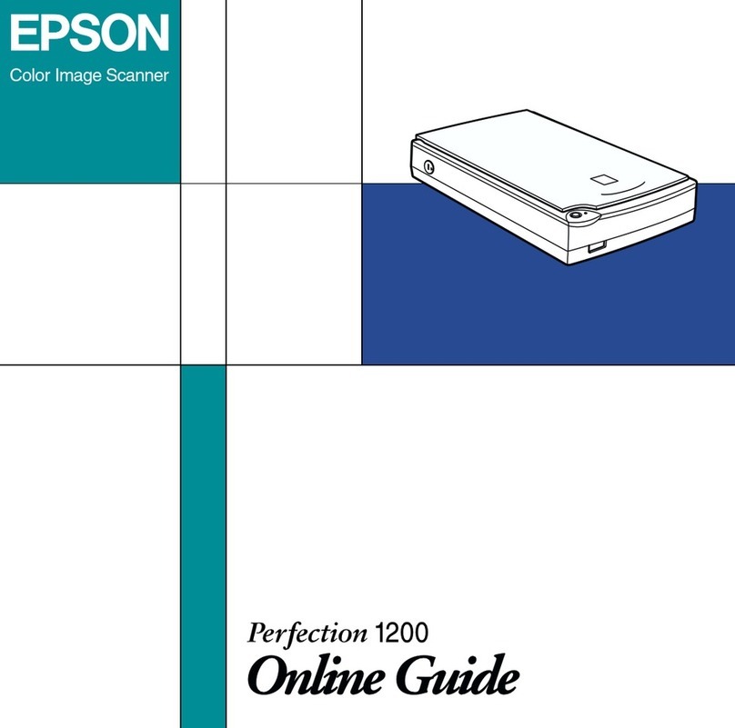 Epson Perfection 1200 User manual