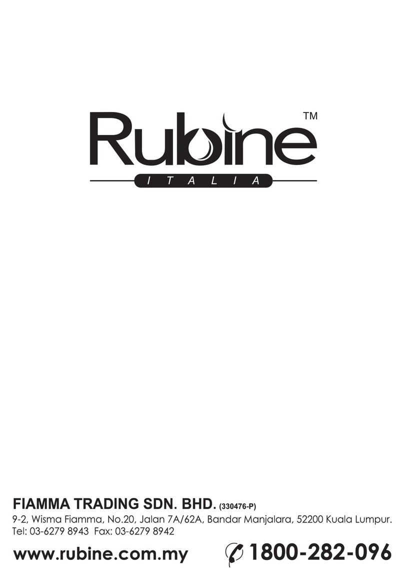 Rubine RUF-9207H-ABS user manual