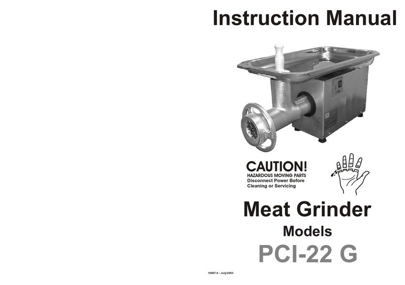 Skyfood PCI-22 G instruction manual