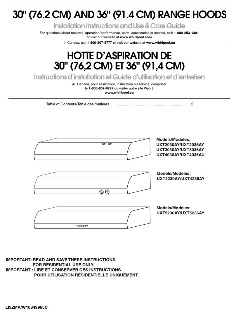 Maytag UXT2030AY Product information sheet