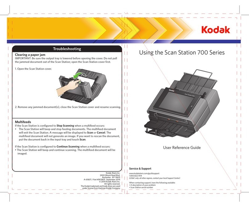 Kodak Scan Station 700 Product information sheet