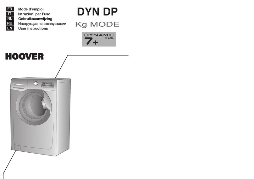 Hoover DYN DP User manual