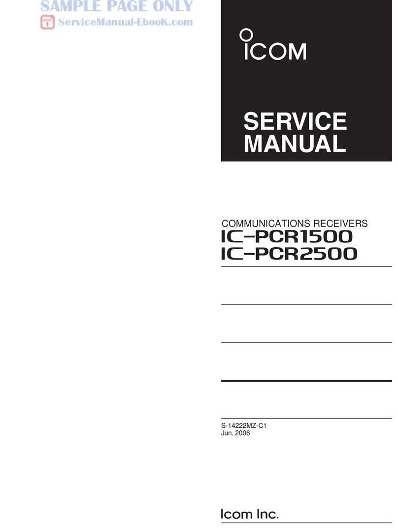 Icom IC-PCR1500 User manual
