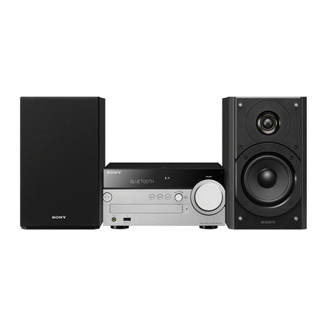 Sony CMT-SX7 User manual
