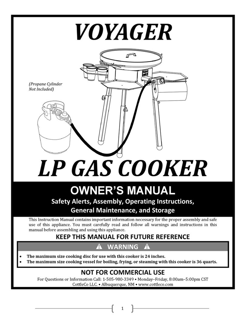 Cottleco VOYAGER owner's manual