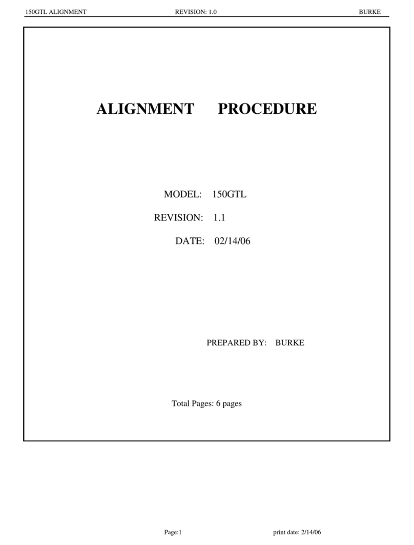 Cobra 150GTL Alignment procedure