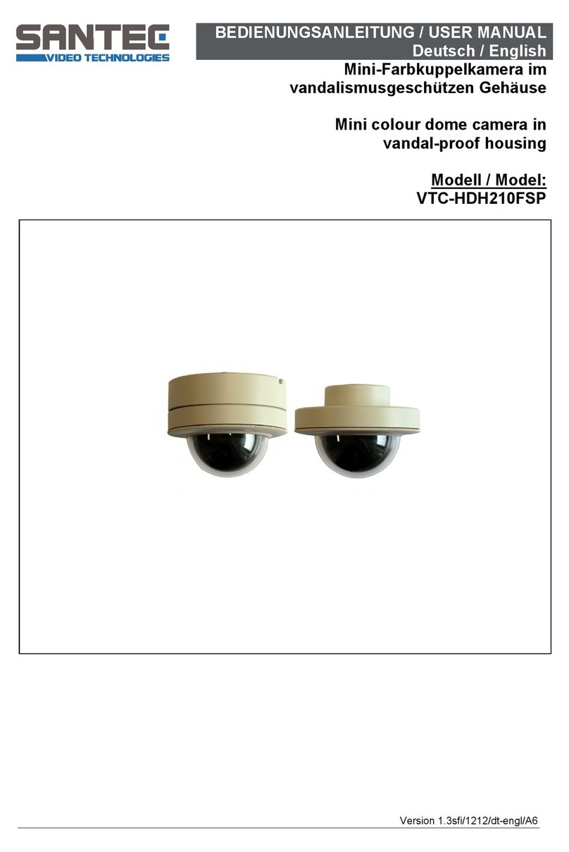 Santec VTC-HDH210FSP User manual