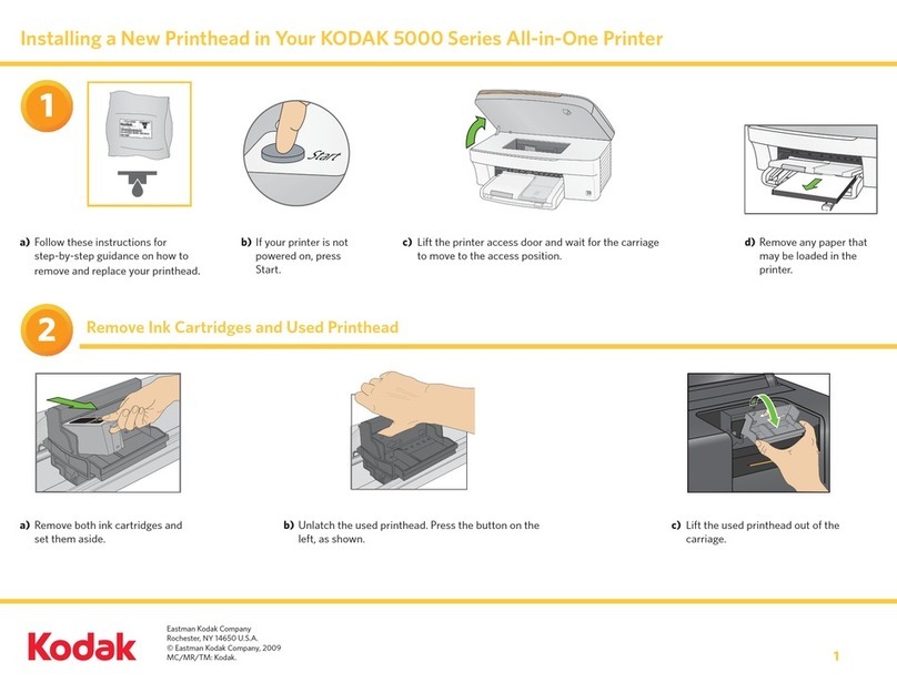 Kodak 5000 Series Cartidge instructions