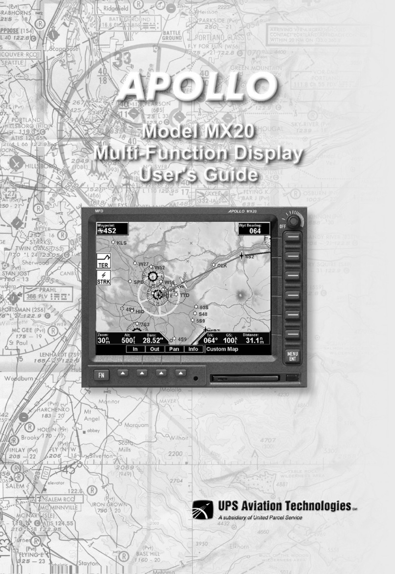 UPS Aviation Technologies Apollo MX20 user guide