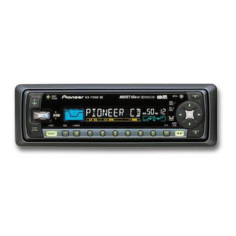 Pioneer KEH-P7800R User manual Pioneer KEH-P7800R User manual