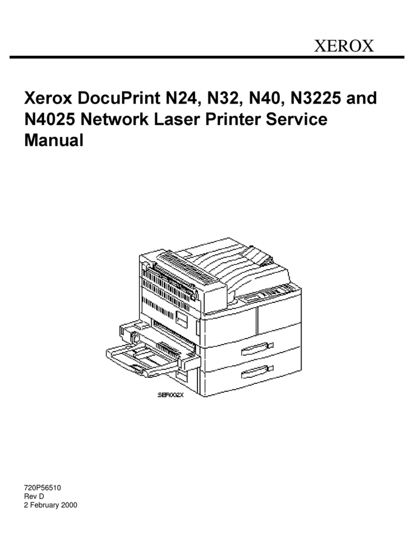 Xerox DocuPrint N24 User manual