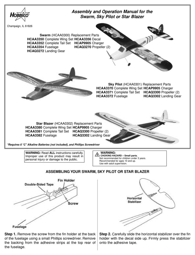 Hobbico Sky Pilot Installation and operating instructions