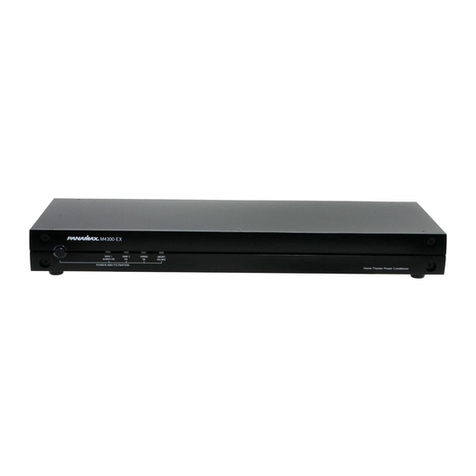 Panamax M4300-EX User manual