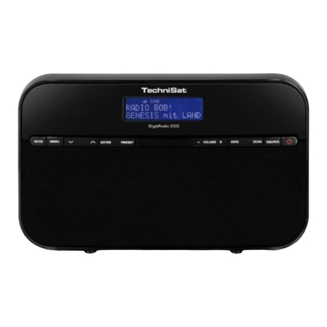 TechniSat DigitRadio 250 User manual