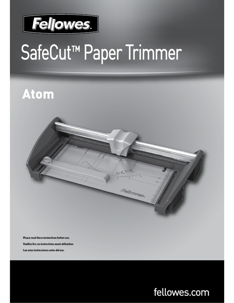 Fellowes Atom 150 instructions